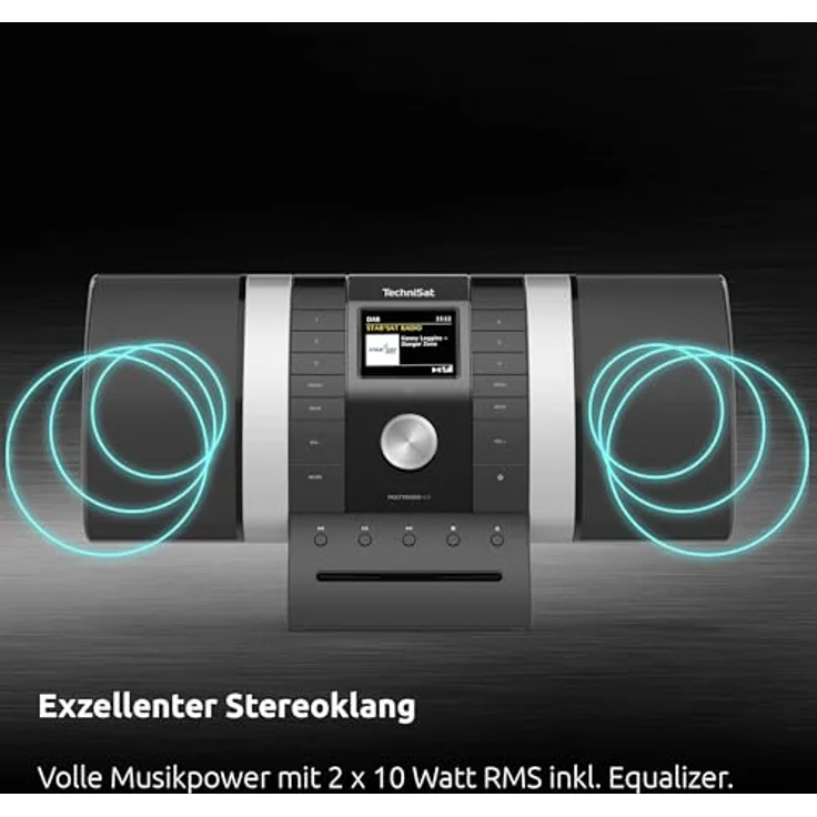 TechniSat Multyradio 4.0 SE (UKW, Internetradio, DAB+, WLAN, Bluetooth), Radio, Schwarz, Silber – Bild 4