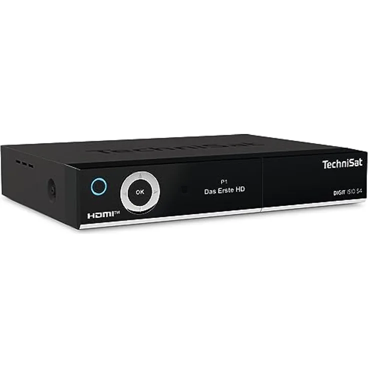 TechniSat Digit ISIO S4 – Twin Sat-Receiver mit alphanumerischem Display (HDTV Twin-Tuner, DVB-S2, PVR Aufnahmefunktion via USB oder im Netzwerk, HbbTV, CI+, HDMI, App-Steuerung, UPnP-Livestreaming)