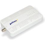 goCoax MoCA 2,5 Adapter mit 2.5 GbE Ethernet-Port, 2.5 Gbps Bandbreite mit vorhandenen Koaxialkabeln, Weiß (Einzelpackung, MA2500D)