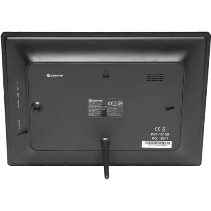 Denver Digitaler Bilderrahmen PFF-1015B, 10,1 Zoll, Schwarzb – Bild 2