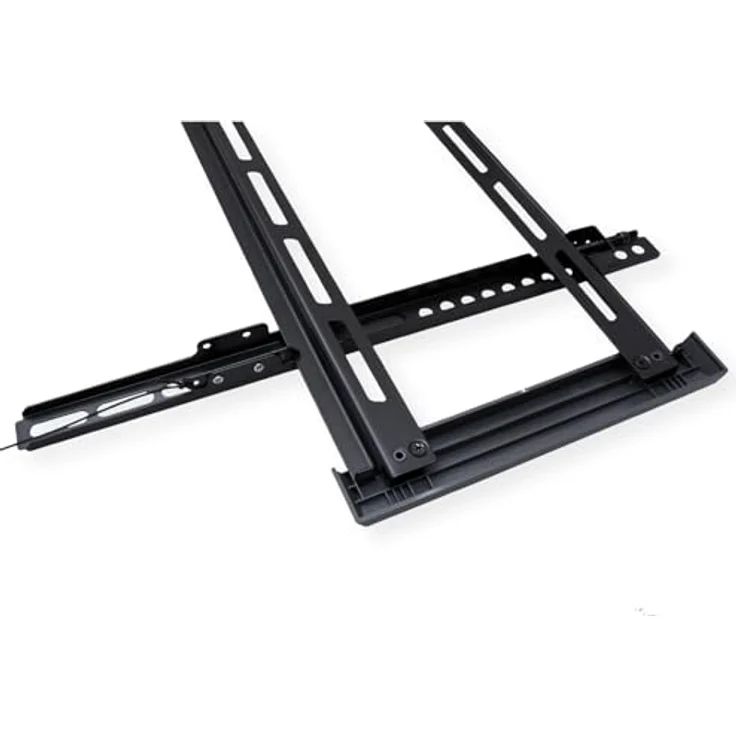 VALUE TV-Wandhalterung, 27 mm Wandabstand, fest, 203,2cm/80", 75kg, schwarz – Bild 5