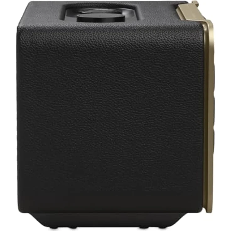 JBL Authentics 200 Smart Home Lautsprecher – 70er Jahre Retro-Design Bluetooth Box – Mit Quadrex Grill, Google Assistant, Kompatibel mit Amazon Alexa, AirPlay One App – Schwarz – Bild 3