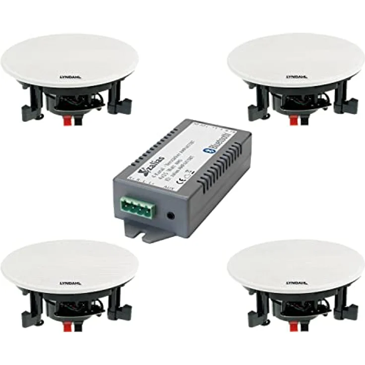 LYNDAHL CS200BT-Kit mit 4 Deckenlautsprecher / Einbaulautsprecher CS200P und Bluetoothverstärker CS200BT-AMP Einbau-Lautsprecher – Bild 2