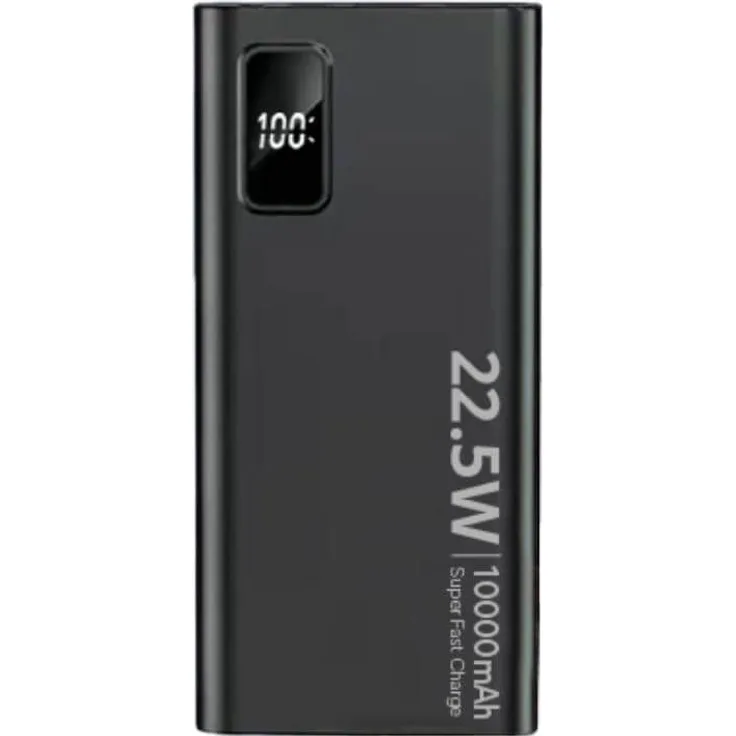 SIGN Super Powerbank 10000mAh, 22.5W - Black (22.50 W), Powerbank, Schwarz