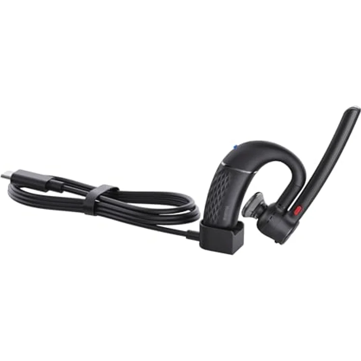 Yealink BH71 Lite, Mono Bluetooth Headset mit 4-Mikrofon-Geräuschunterdrückung, 10h Sprechzeit, 30m Reichweite, ultraleicht 18g, verstellbarer Ohrbügel, Bluetooth 5.3 für Smartphone & PC – Bild 2