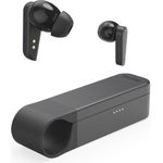 Hama Spirit Pocket II In-Ear Bluetooth Kopfhörer, Schwarz mit personalisierbarem Klangprofil und aktiver Geräuschunterdrückung