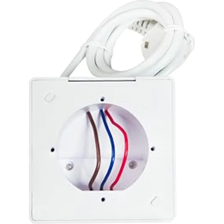 Shelly Wall Display Stand White, eleganter Smart Home Hub für flexible Platzierung mit USB-Ladeoption, Weiss – Bild 2