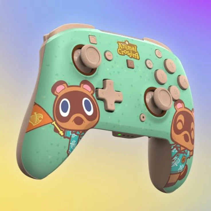 Turtle Beach Rematch Wireless RGB Animal Crossing, Wireless Controller für Nintendo Switch 2 mit 4 RGB Modi und bis zu 40 Stunden Akkulaufzeit – Bild 9