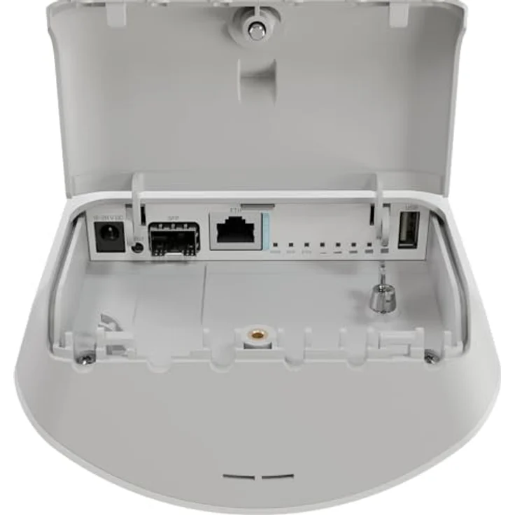 MikroTik L22UGS-5HAXD2HAXD-15S, Outdoor Access Point mit Wi-Fi 6 und 15 dBi Sektorantenne, weiß – Bild 2