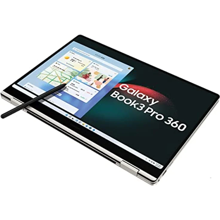 SAMSUNG Galaxy Book3 Pro 360 + Google Nest Hub 2. Gen Rock Candy - 16 Zoll i7-1360P 16 GB 1 TB W11H Beige – Bild 3