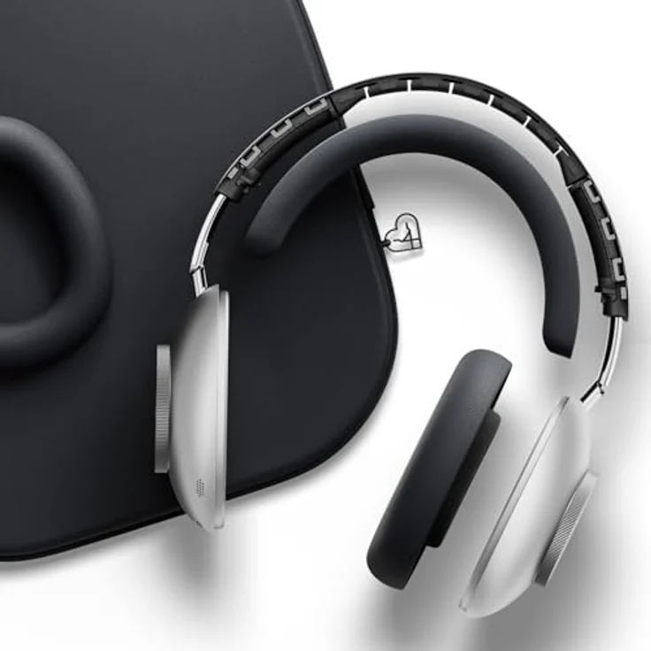 LOEWE Leo, kabelloser Bluetooth Premium Over-Ear-Kopfhörer mit Hi-Res Audio und Adaptive Noise Cancellation, Akkulaufzeit bis 65h, Midnight Blue – Bild 4