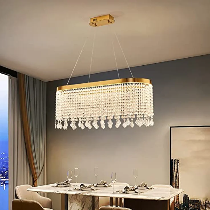 Eurotondisplay LED Pendelleuchte Deckenleuchte 2022 mit Fernbedienung, dimmbar, A+ LED, 300x800, kaltweiß-warmweiß (2021) – Bild 2