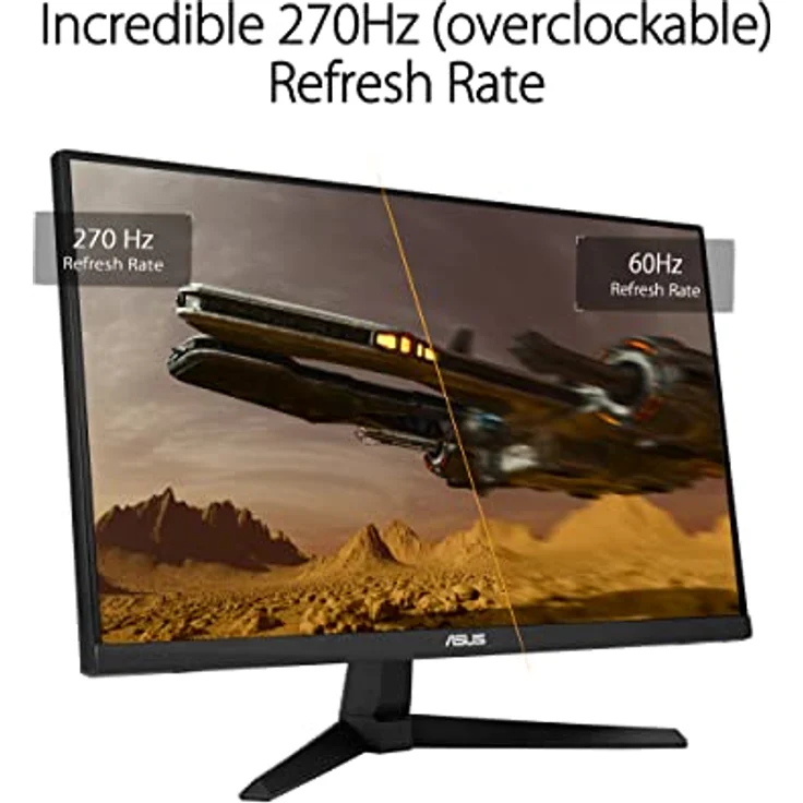 ASUS TUF Gaming VG249QM1A | 24 Zoll Full HD Monitor | 270 Hz, 1ms GtG, G-Sync kompatibel FreeSync Premium | Fast-IPS Panel, 16:9, 1920x1080, DisplayPort, HDMI – Bild 3
