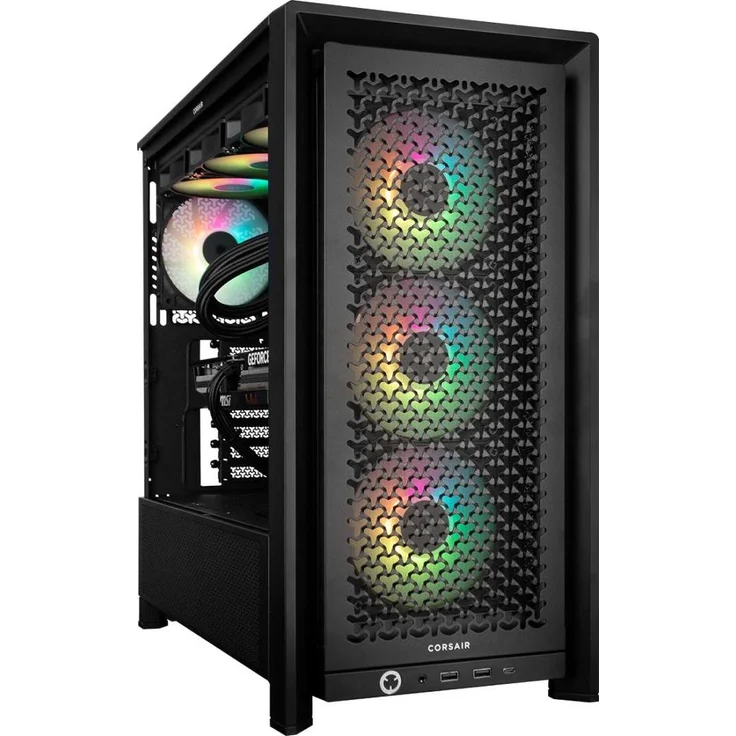One Gaming High End PC AR023, AMD Ryzen 7 9700X, 32 GB DDR5, 1 TB SSD, Radeon RX 9070 XT, Schwarz