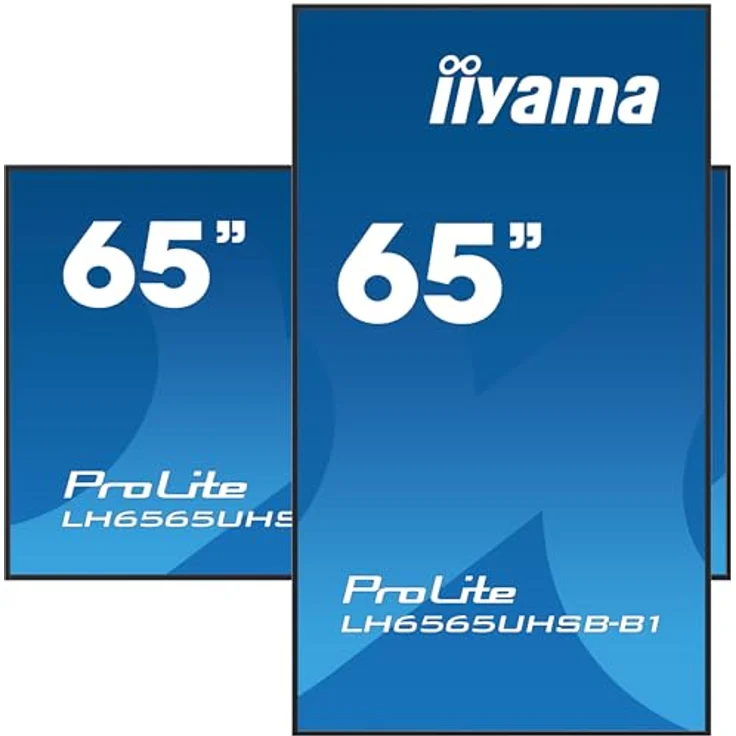 iiyama ProLite LH6565UHSB-B1 64,5" Digital Signage Display 4K UHD IPS LED Panel 800 cd/m² schwarz mit Android-OS und WiFi – Bild 5