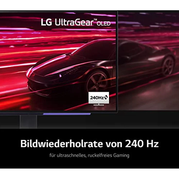 LG Electronics 27GR95QE-B Ultragear Gaming Monitor 27" (67,32 cm), OLED, 2.560 x 1.440, 16:9, WQHD 1440p, 98,5% DCI-P3, HDR10, 0,03 ms GtG, 200 cd/m², 240 Hz - Schwarz – Bild 4