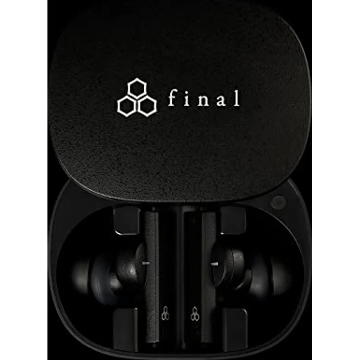 final ZE8000 - True Wireless Kopfhörer mit Aktiver Geräuschunterdrückung - 8K Sound - Bluetooth 5.2 - IPX4-15 Stunden Wiedergabezeit - aptX Adaptive - Snapdragon Sound - Schwarz – Bild 3