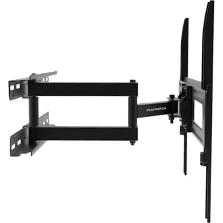 ProfiPatch TV Halterung für 23-60 Zoll Fernseher, schwenkbar & neigbar bis 45kg, schwarz
