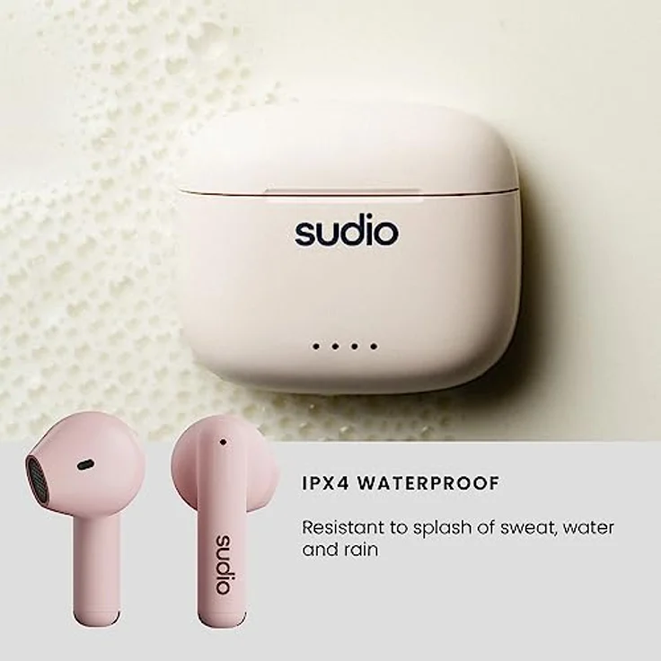 Sudio A1PNK True Wireless Stereo (TWS) Kopfhörer & Headset, Bluetooth, Pink – Bild 10