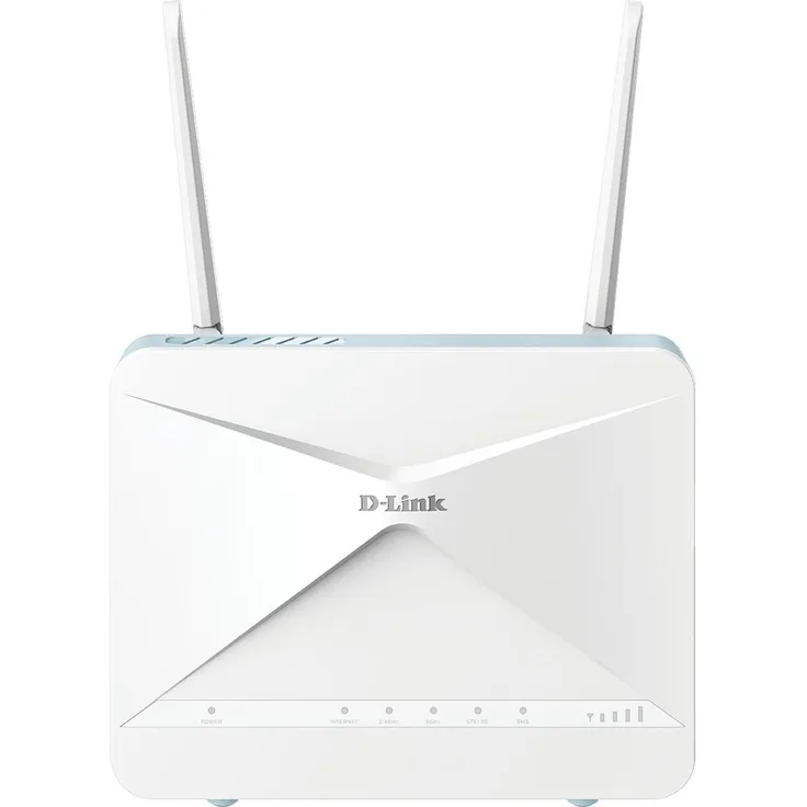 D-Link G415/E EAGLE PRO AI AX1500 4G Smart Router, WLAN-Router mit Wi-Fi 6, 4x Gigabit LAN-Ports, Blau