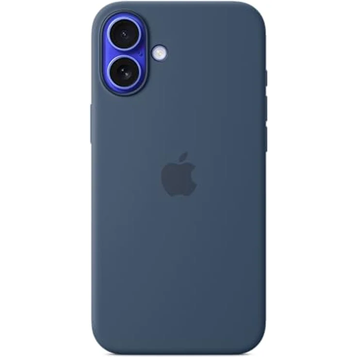 Apple iPhone 16 Plus Silikon Case mit MagSafe – Denim – Bild 1