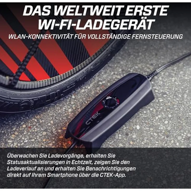 CTEK CS ONE (Gen.2) 40-701, Automatikladegerät mit WLAN und Bluetooth, intelligente Batterietechnologie – Bild 4