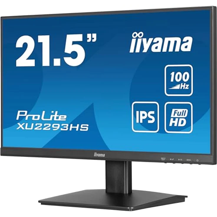 iiyama Prolite XU2293HS-B6 54,5cm 21,5" IPS LED-Monitor Full-HD 100Hz HDMI DP Slim-Line AdaptiveSync schwarz – Bild 3