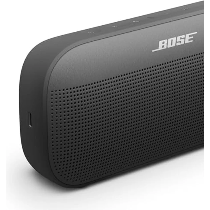 Bose SoundLink Flex Tragbarer Bluetooth-Lautsprecher (2. Gen.), Schwarz, bis zu 12 Stunden Akkulaufzeit, staub- und wasserdicht – Bild 5