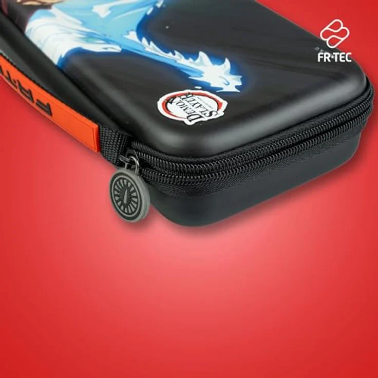 BLADE Switch Demon Slayer Premium-Tasche, Wasseratmung Zubehör mit Platz für 4 Spiele, Mehrfarbig – Bild 5