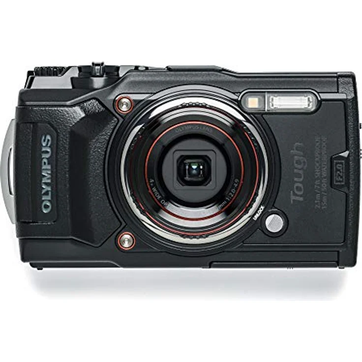 Olympus Tough TG-6 wasserdichte Kamera, Basis, schwarz – Bild 12