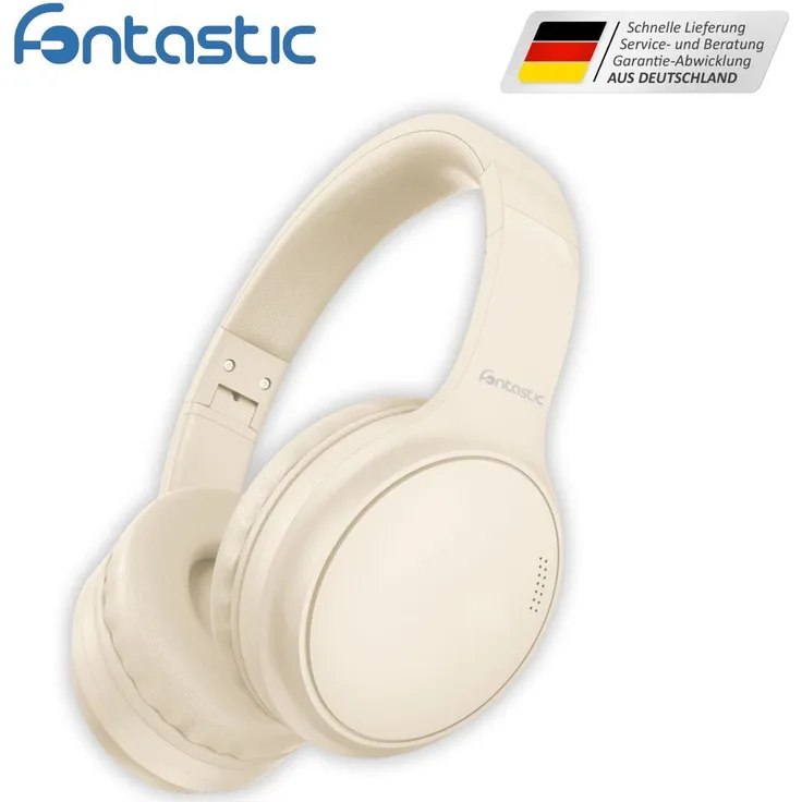 Fontastic Drahtloser Kopfhörer "Tonic" mit ANC creme