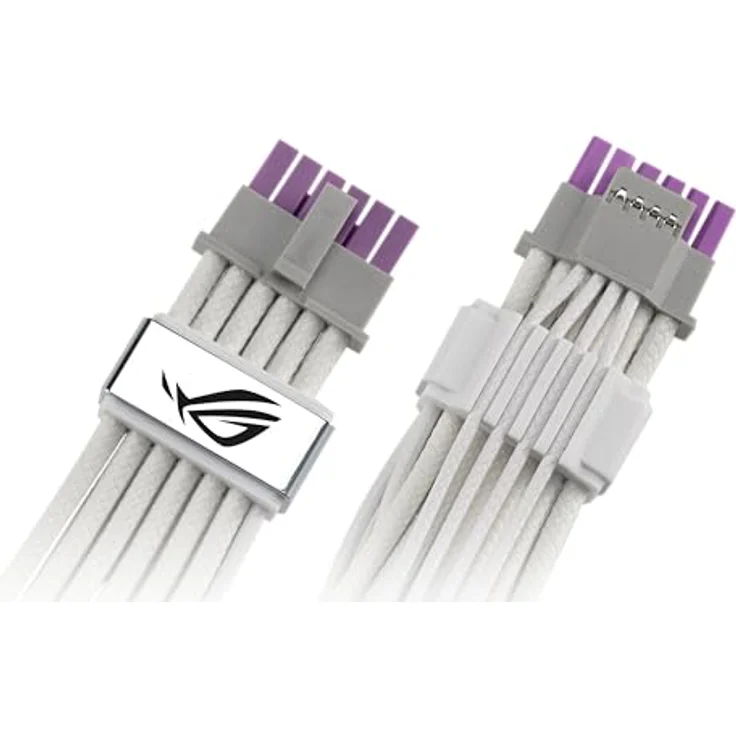 Asus ROG EQUALIZER White Edition, PC-Netzteil mit 16-pin PCI Stromversorgung, 75 cm – Bild 7