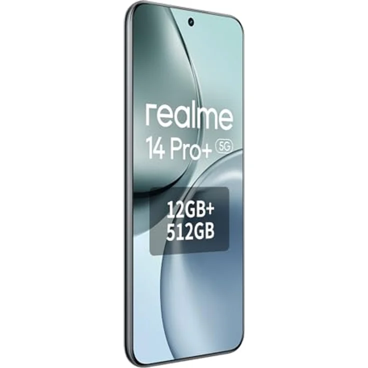 Realme 14 Pro+ 5G 512GB 12GB Smartphone (17,35 cm/6,83 Zoll, 512 GB Speicherplatz, 50 MP Kamera) in Schwarz – Bild 3