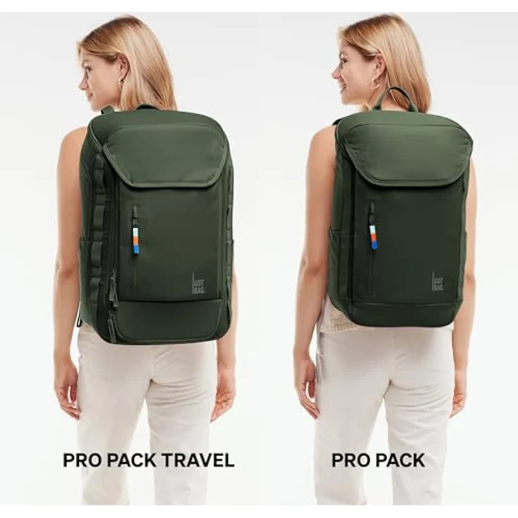 GOT BAG Pro Pack Reiserucksack 53 cm mit Laptopfach, 100% Polyester, Farbe Algen grün – Bild 6