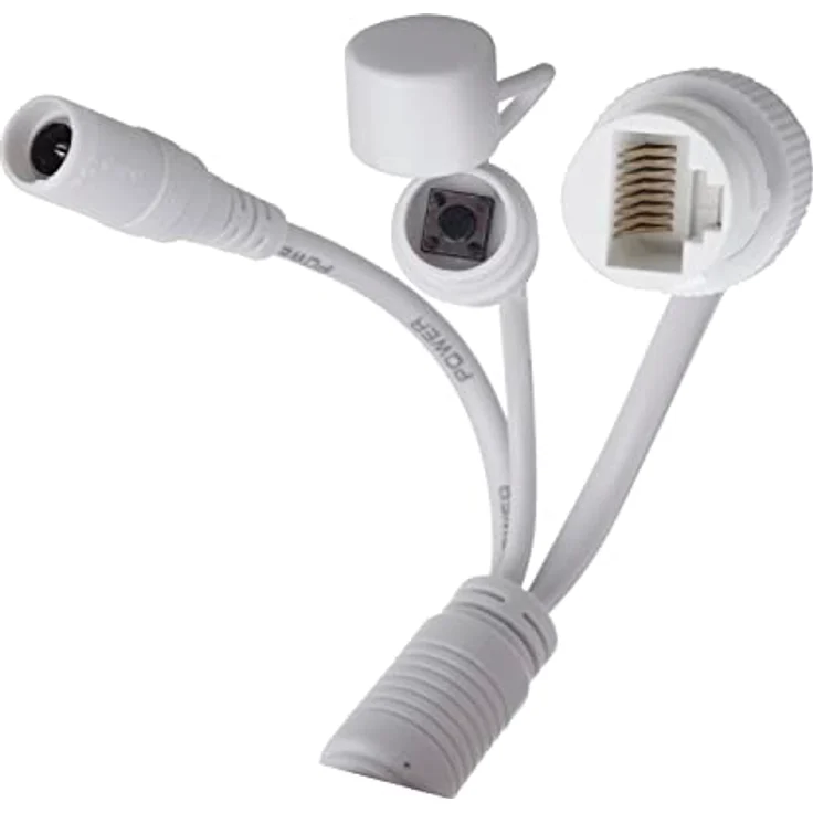 Maclean Netzwerkkamera ip ipc poe 5 mpx mctv-515, Überwachungskamera, Weiss – Bild 6