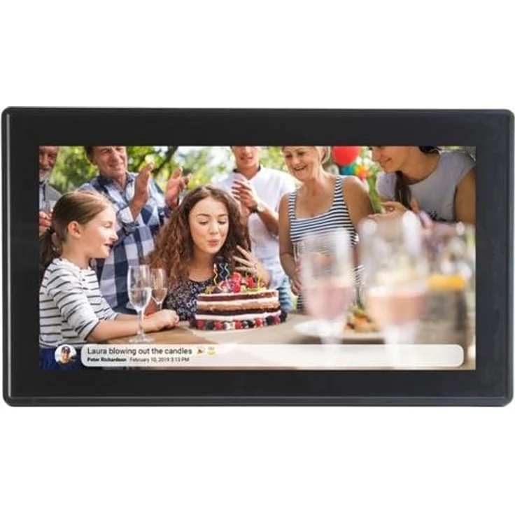 Denver PFF-1515B 15,6'' digitaler Bilderrahmen schwarz (15.60", 1920 x 1080 Pixel), Digitaler Bilderrahmen, Schwarz – Bild 1