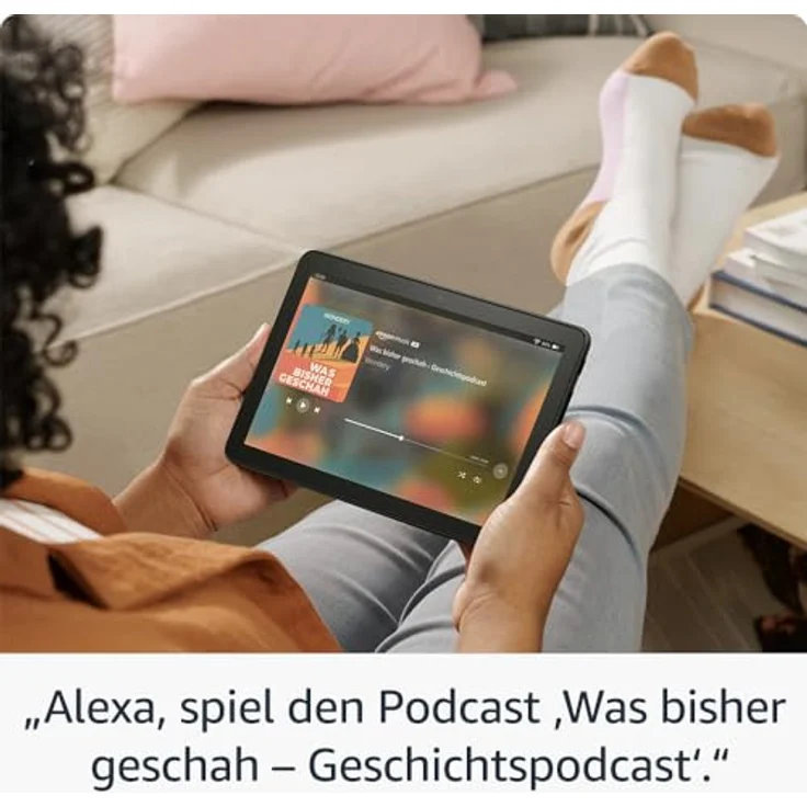 Amazon Fire HD 8-Tablet 2024 (Neueste Generation), 8-Zoll-HD-Bildschirm, 4 GB RAM, 64 GB Speicher, leistungsstark und brillant für Unterhaltung unterwegs, schwarz, mit Werbung – Bild 3