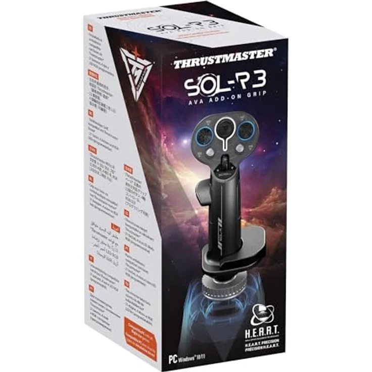 Thrustmaster Sol-R 3 AddOn Grip, Gamepad mit 21 zuweisbaren Aktionstasten und H.E.A.R.T. Präzisionssensoren, ambidextrous, beleuchtet – Bild 9