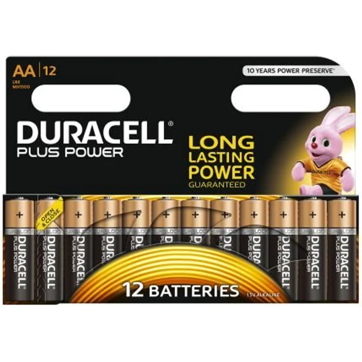 Duracell Plus AA Mignon Alkaline Batterien LR6, 12er Pack - Preisvergleich – Bild 3