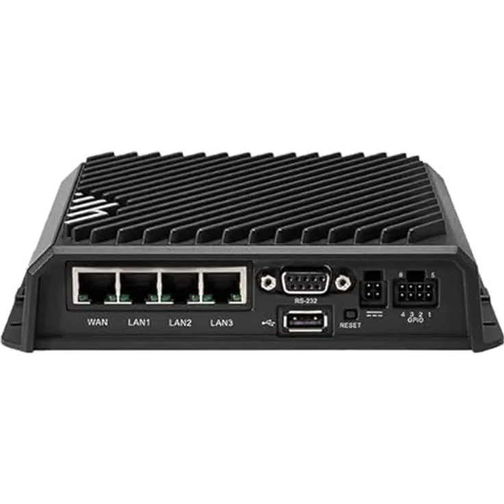 Cradlepoint R1900-5GB, 5G Wireless Router mit Wi-Fi 6, 4-Port-Switch und 5 Jahre NetCloud Mobile Plan, Schwarz