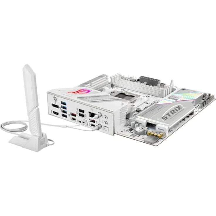 Asus ROG Strix B850-G Gaming WiFi, High-End Mainboard für Intel 13/14. Gen, DDR5-Unterstützung, RGB, Weiß – Bild 6
