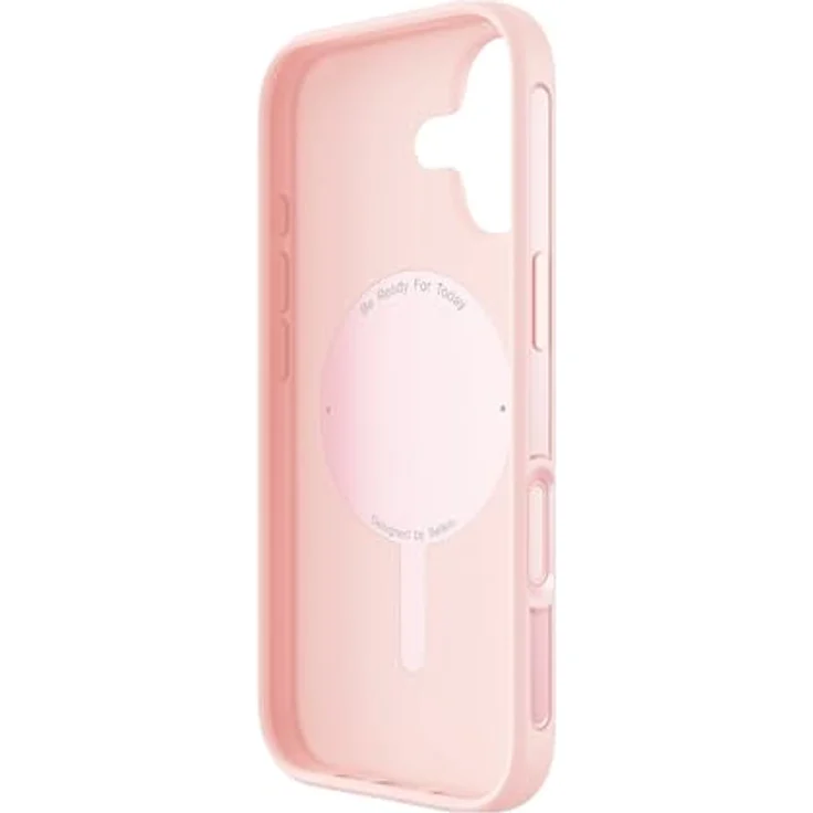 Belkin Protect magn. Schutzhülle iPhone 17, pink, stoßfest bis 4 Meter, zwei Schichten, kabelloses Laden, präzise Tastenabdeckung – Bild 5