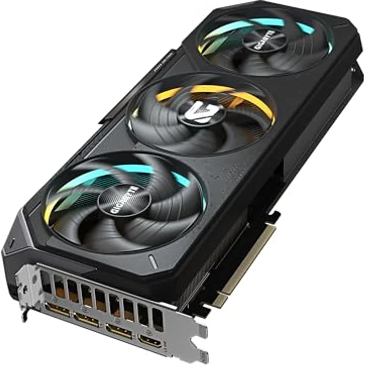 Gigabyte GeForce RTX 5070 Gaming OC 12G, 12 GB GDDR7, RGB-LED Triple-Fan-Kühler, Schwarz – Bild 4