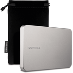 TOSHIBA Canvio Flex Exclusive, Externe Festplatte mit 1 TB HDD, USB 3.2, 2,5 Zoll, warmes Silber