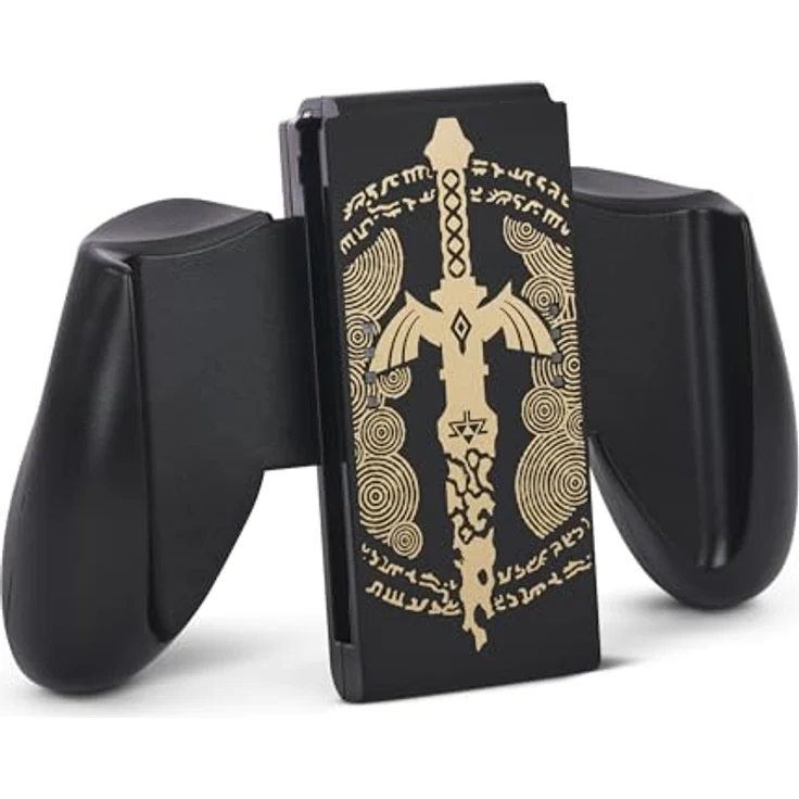 PowerA Joy-Con-Komfortgriff für Nintendo Switch - Verwittertes Master Sword, Spiele-Controller, Gamepad, Nintendo Switch Lite, Offiziell Lizenziert – Bild 3