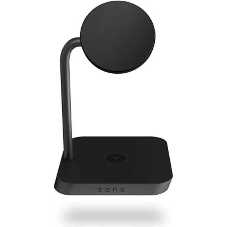 OtterBox Zens Office Wireless Charger 2, MagSafe und Qi-kompatibles 15 W Ladegerät für iPhone Air 17, 16, 15, 14, 13, 12 und AirPods, inkl. 24-W-Netzadapter, Schwarz – Bild 3