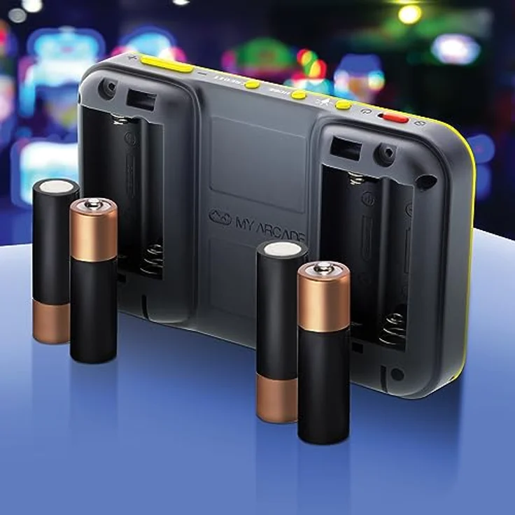 ATARI PAC-MAN Pocket Player Pro, tragbare Konsole mit klassischem PAC-MAN Spielspaß – Bild 4