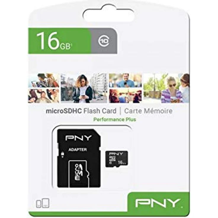PNY Performance Plus 128 GB microSDXC-Speicherkarte + SD-Adapter, Klasse 10 – Bild 4