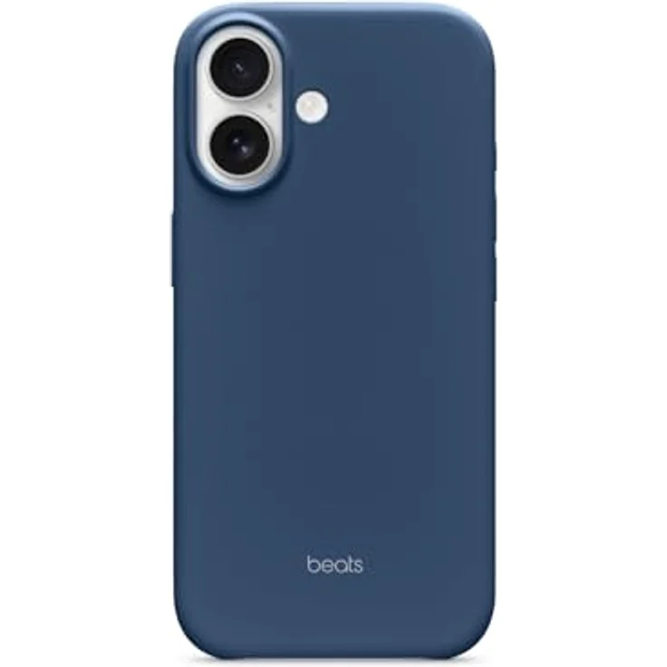 Beats iPhone 17 Case mit MagSafe und Kamerasteuerung, Matte Außenseite, Innenfutter aus Mikrofaser – Felsblau – Bild 1