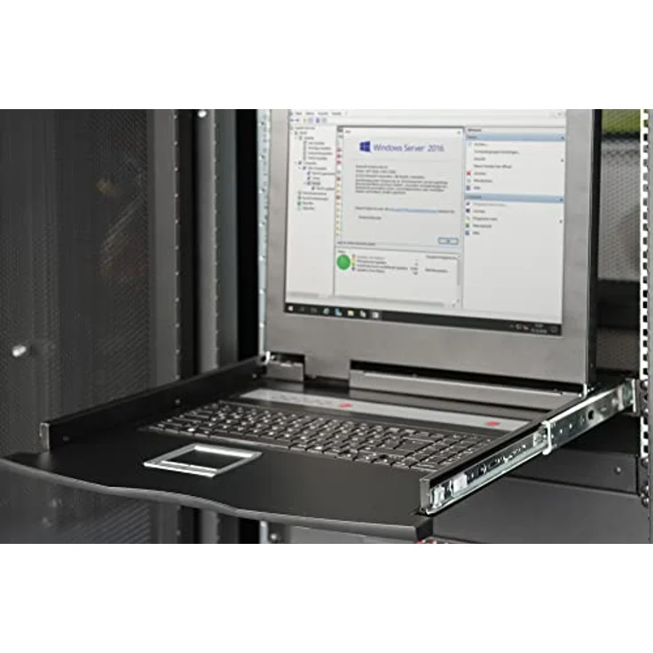 Digitus DS-72210-4FR, KVM-Konsole 17" TFT mit VGA 1280 x 1024 Pixel und 8 Port Cat.5 KVM Switch – Bild 8